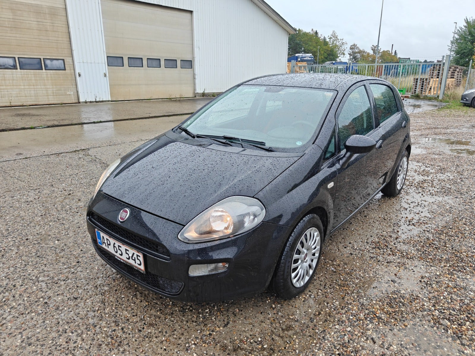 Gul Fiat Punto fra 2006