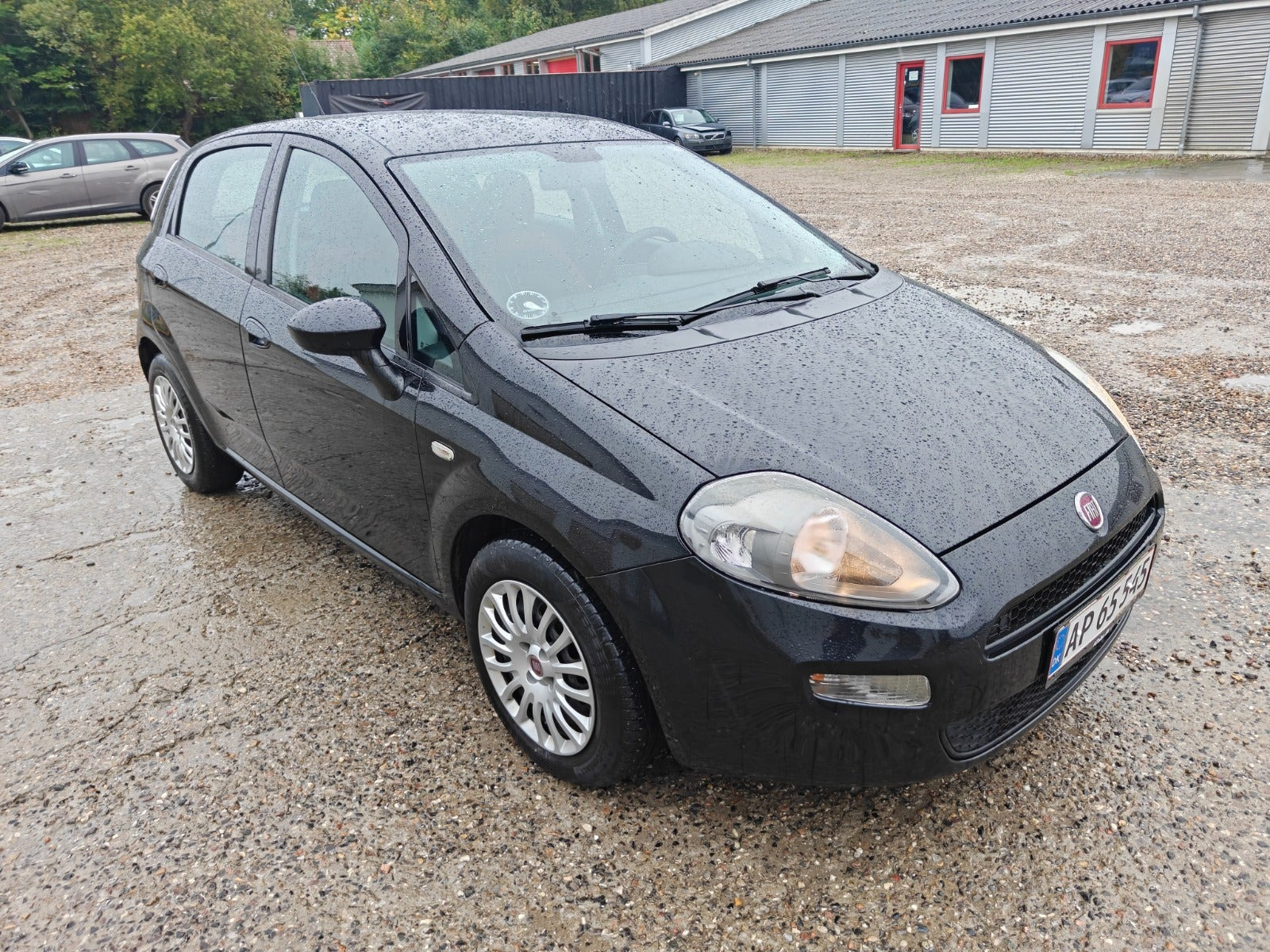 Gul Fiat Punto fra 2006