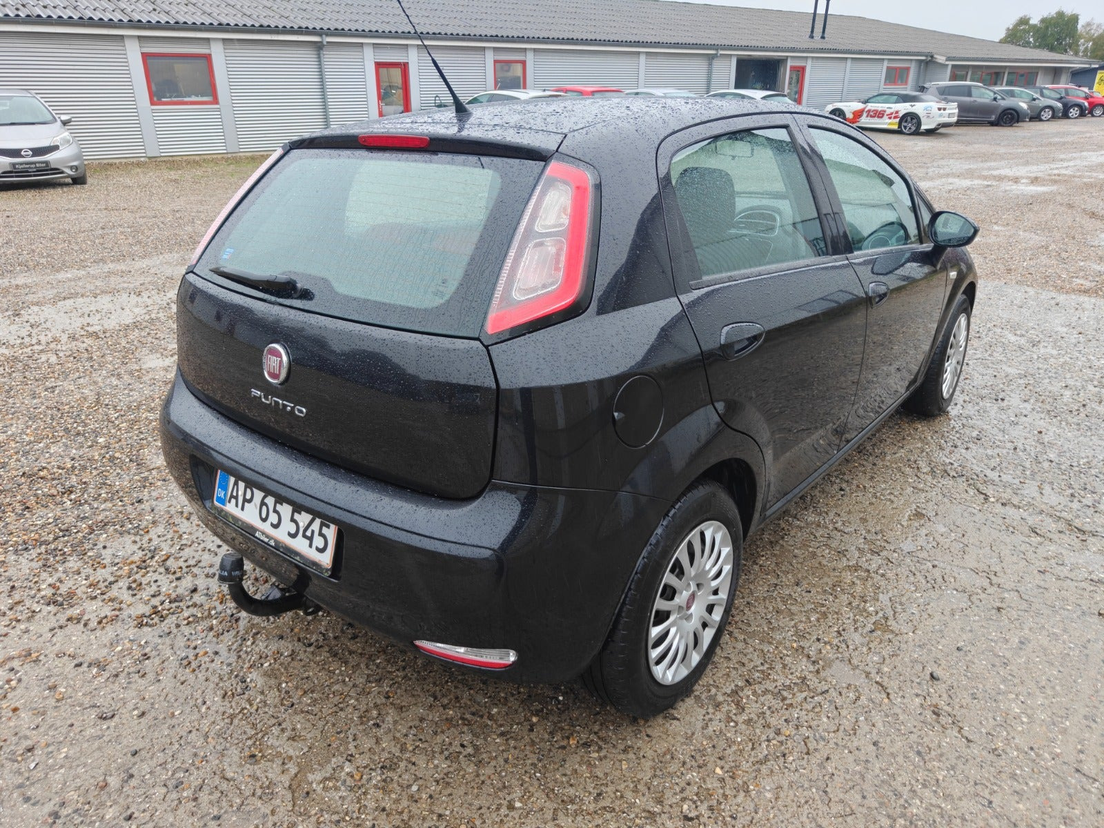 Gul Fiat Punto fra 2006