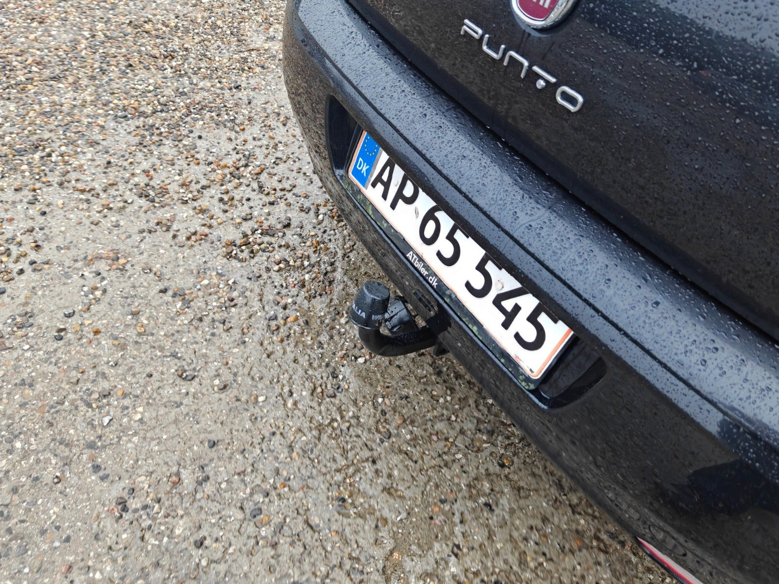 Gul Fiat Punto fra 2006
