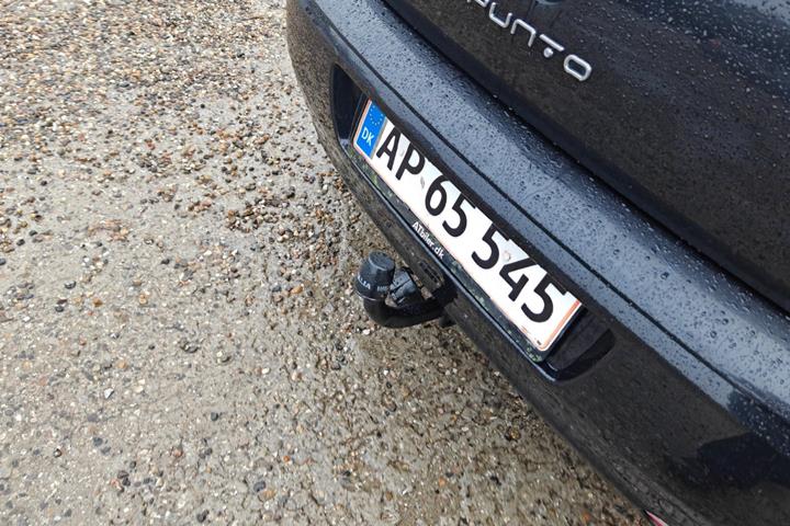 Gul Fiat Punto fra 2006