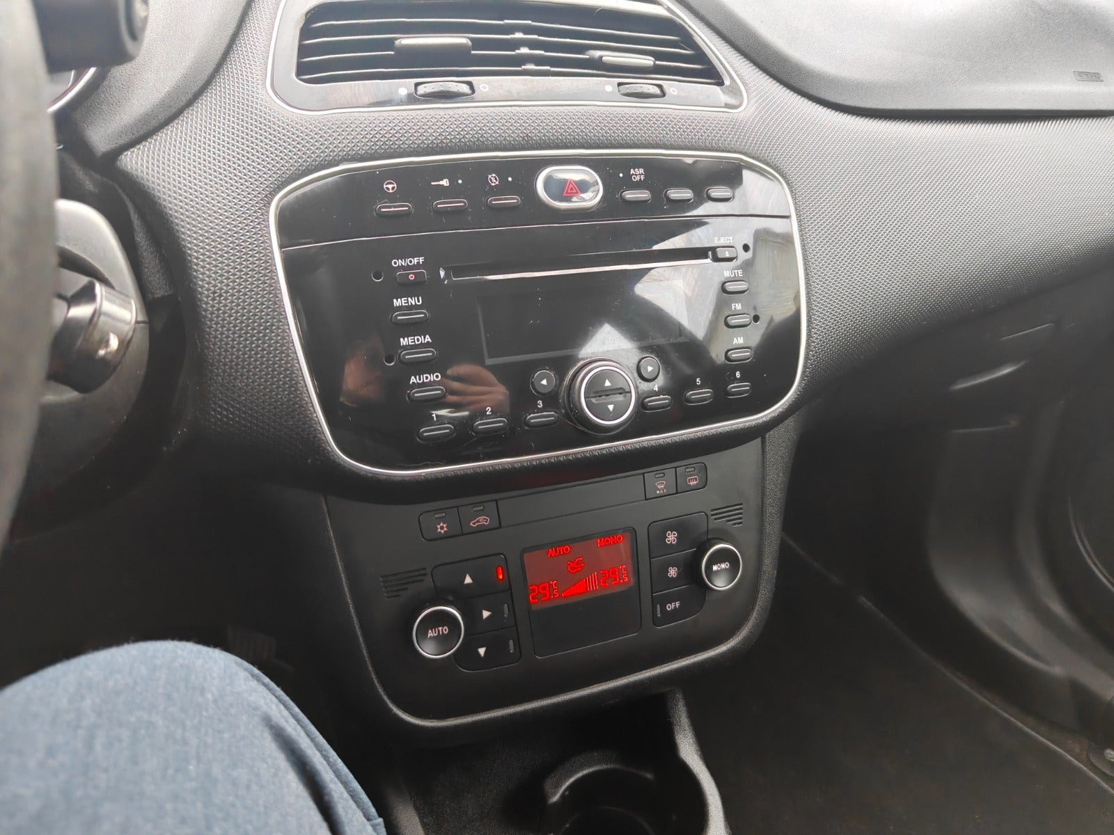Gul Fiat Punto fra 2006