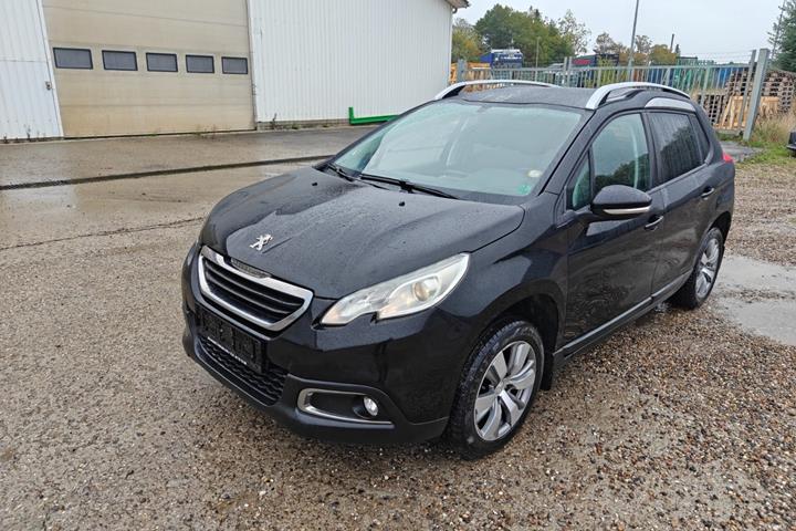 Gul Peugeot 2008 fra 2013