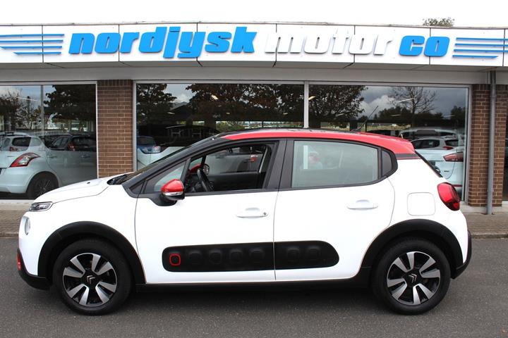 Hvid Citroën C3 fra 2018