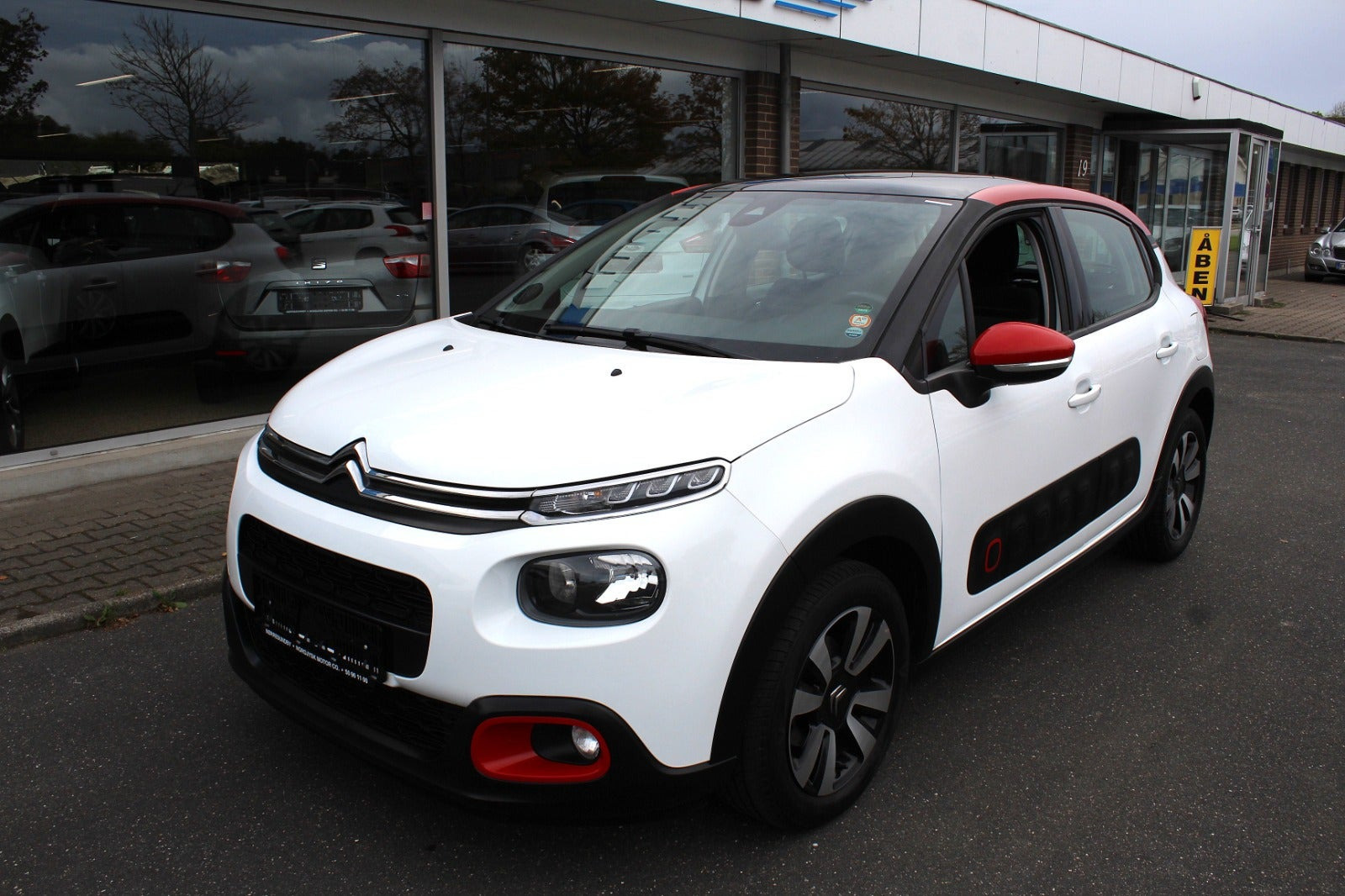 Hvid Citroën C3 fra 2018