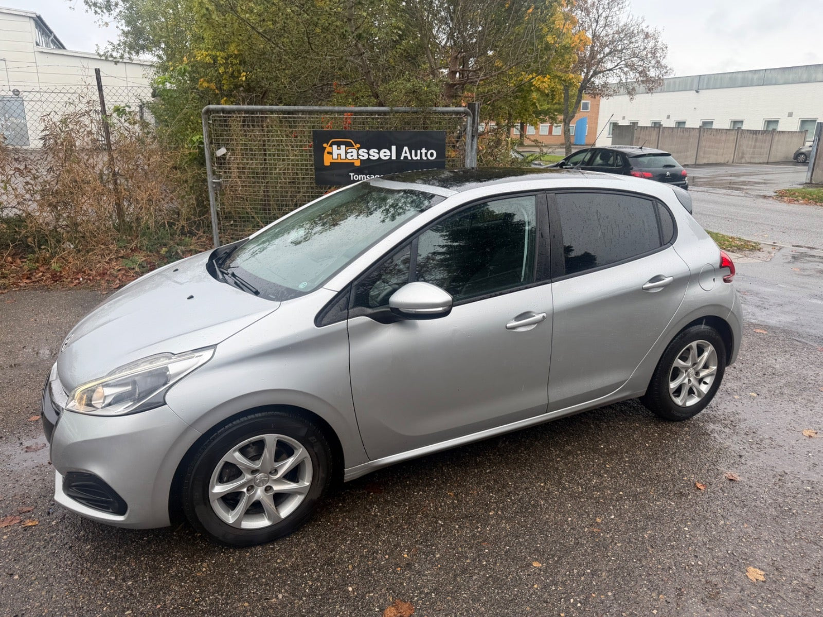 Grøn Peugeot 208 fra 2016