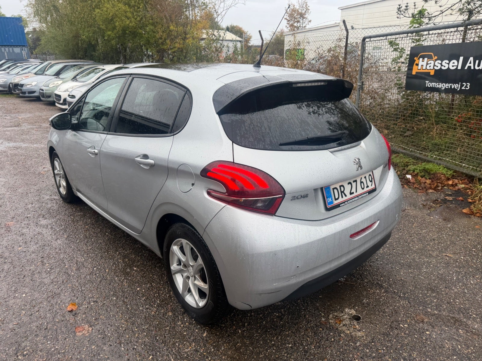 Grøn Peugeot 208 fra 2016