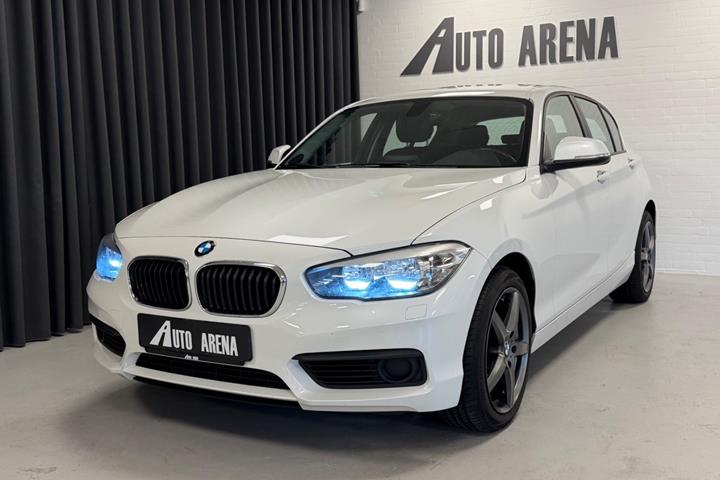Hvid BMW 118d fra 2019