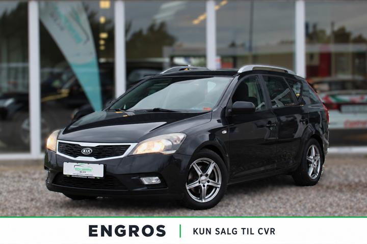 Sort Kia Ceed fra 2011 set udefra