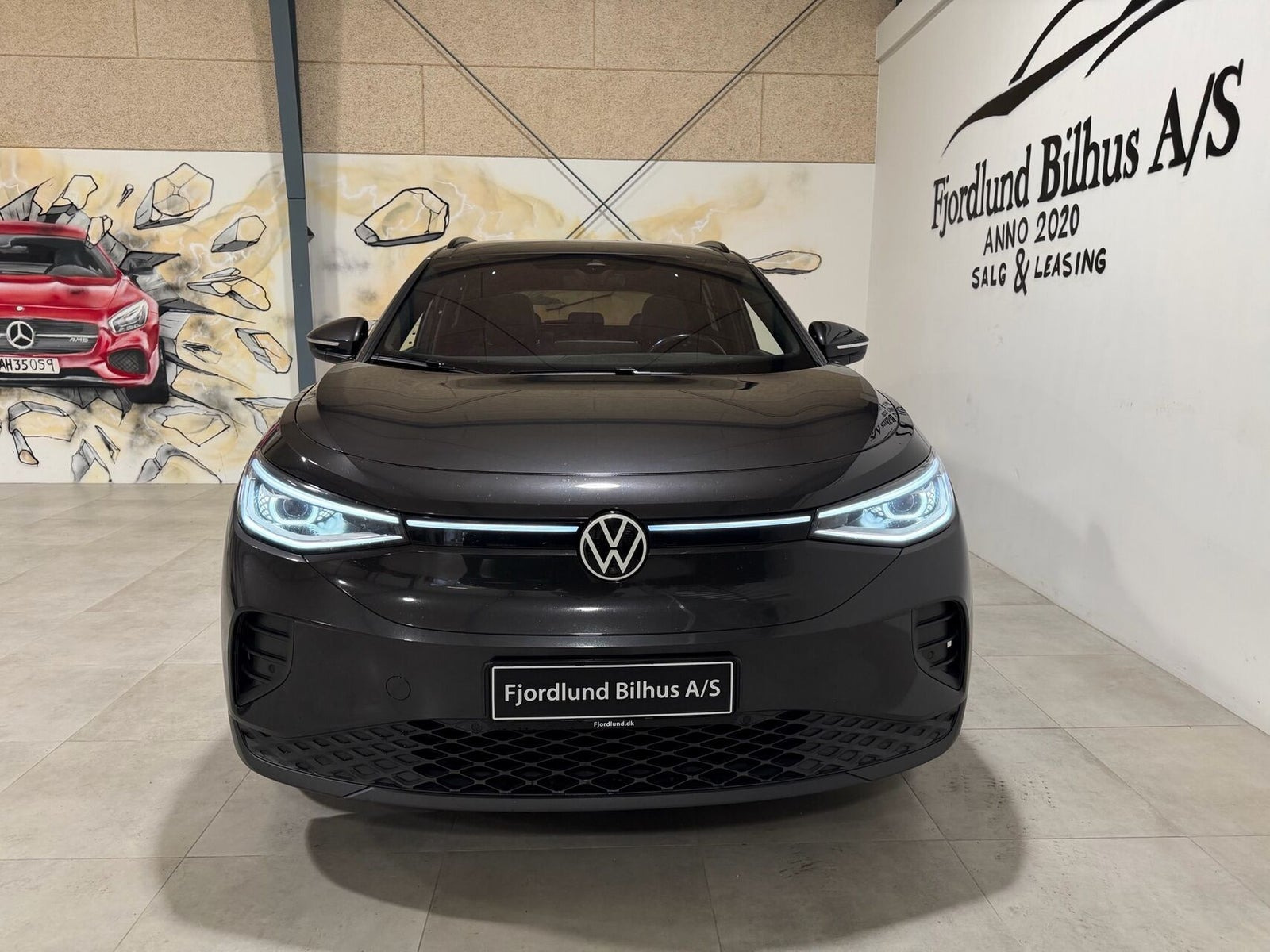 Grå VW ID.4 fra 2022