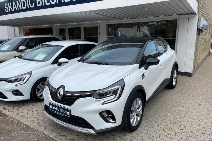 Hvid Renault Captur fra 2020
