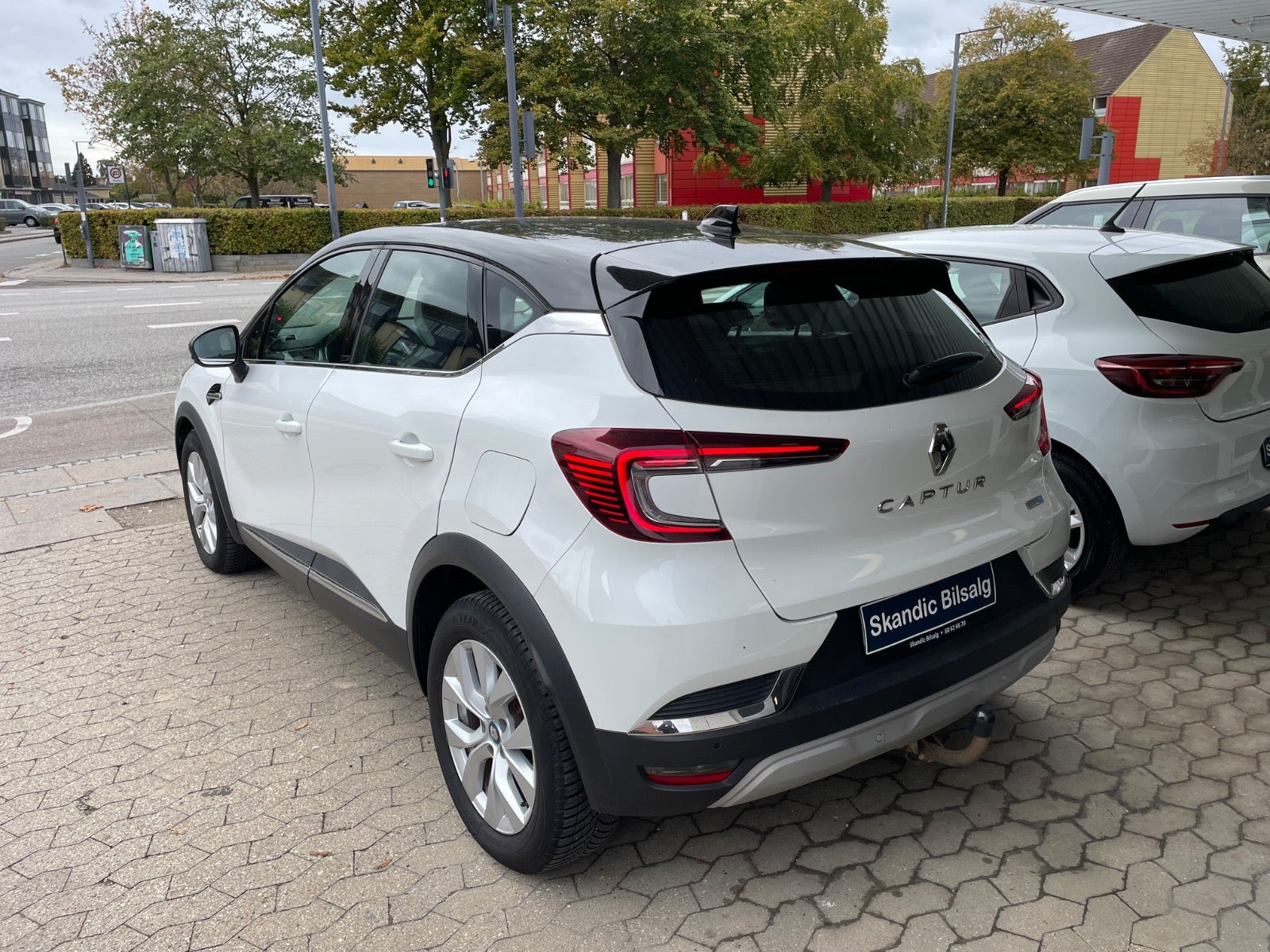 Hvid Renault Captur fra 2020