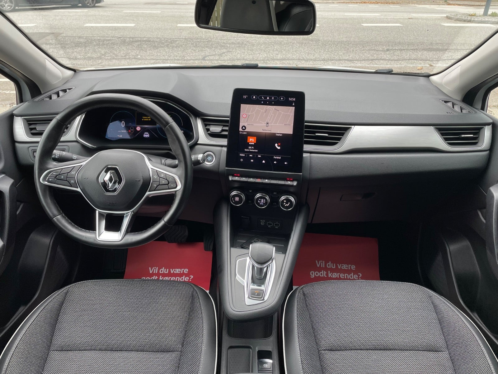 Hvid Renault Captur fra 2020