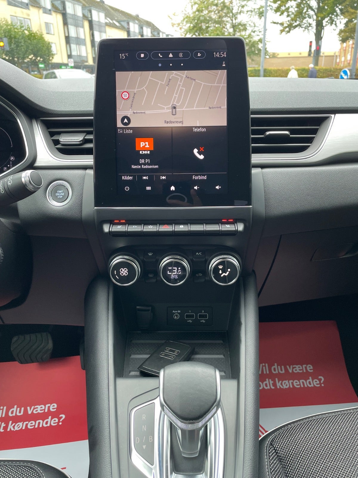 Hvid Renault Captur fra 2020