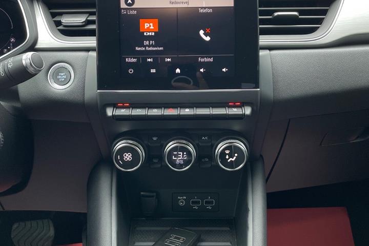 Hvid Renault Captur fra 2020