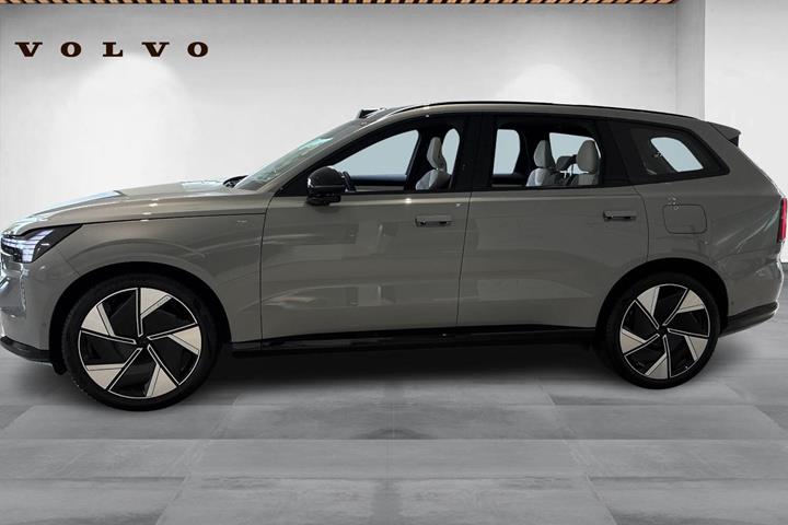 Grå Volvo EX90 fra 2025