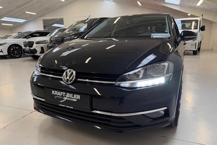 Sort VW Golf VII fra 2018