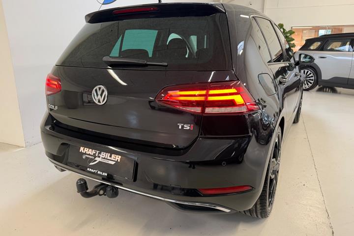 Sort VW Golf VII fra 2018