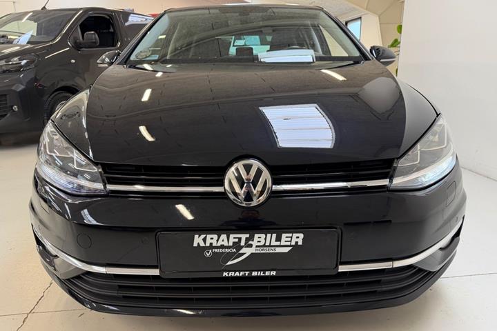 Sort VW Golf VII fra 2018