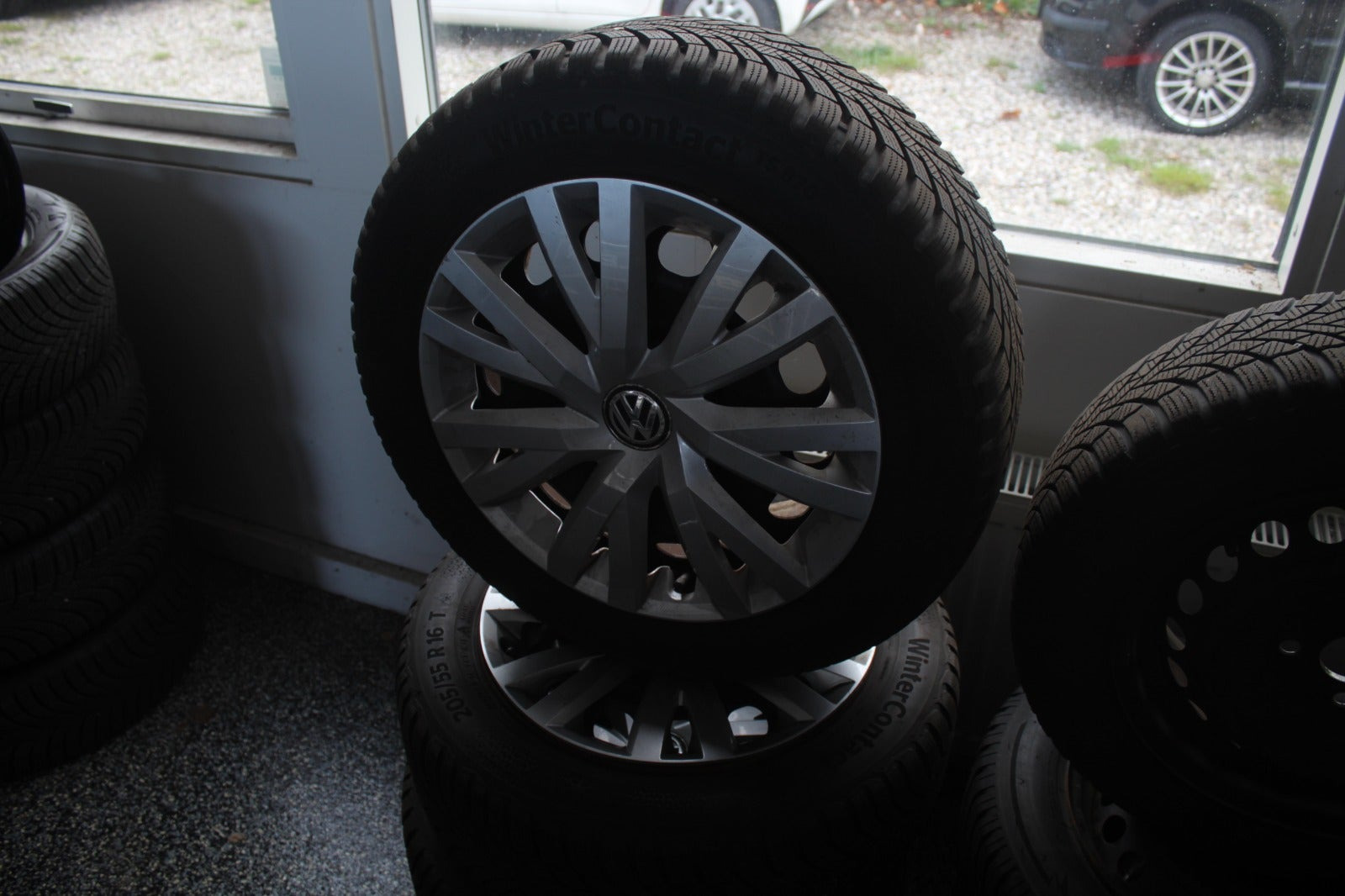 Sort VW Golf VII fra 2016