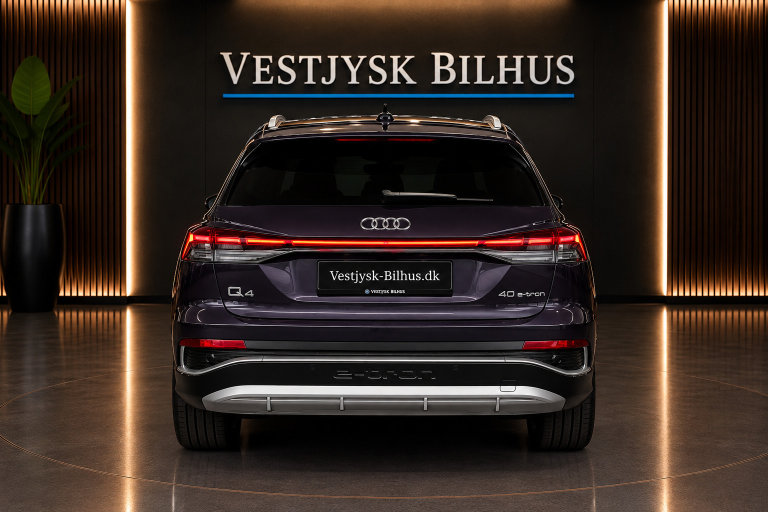 Hvid Audi Q4 e-tron fra 2022