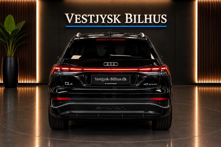 Sort Audi Q4 e-tron fra 2023