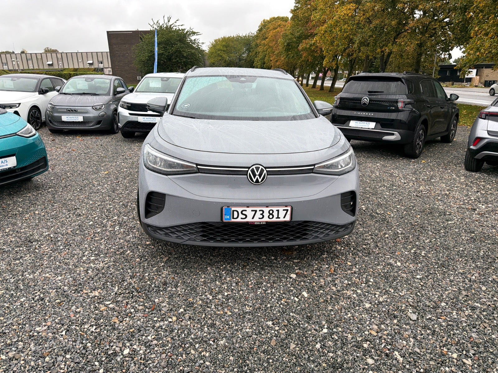 Grå VW ID.4 fra 2021