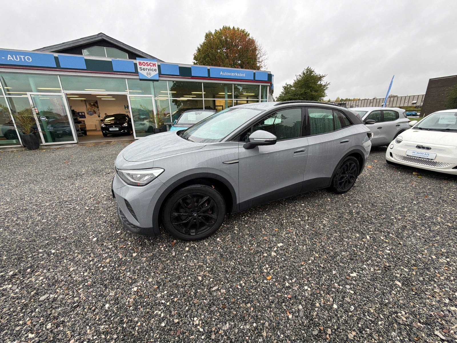 Grå VW ID.4 fra 2021