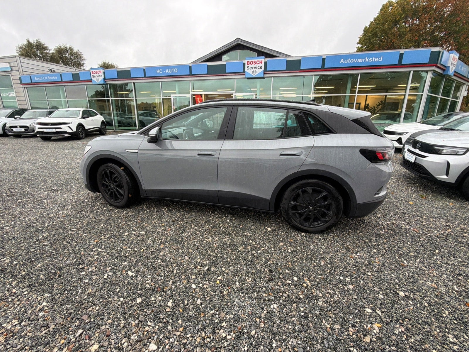 Grå VW ID.4 fra 2021