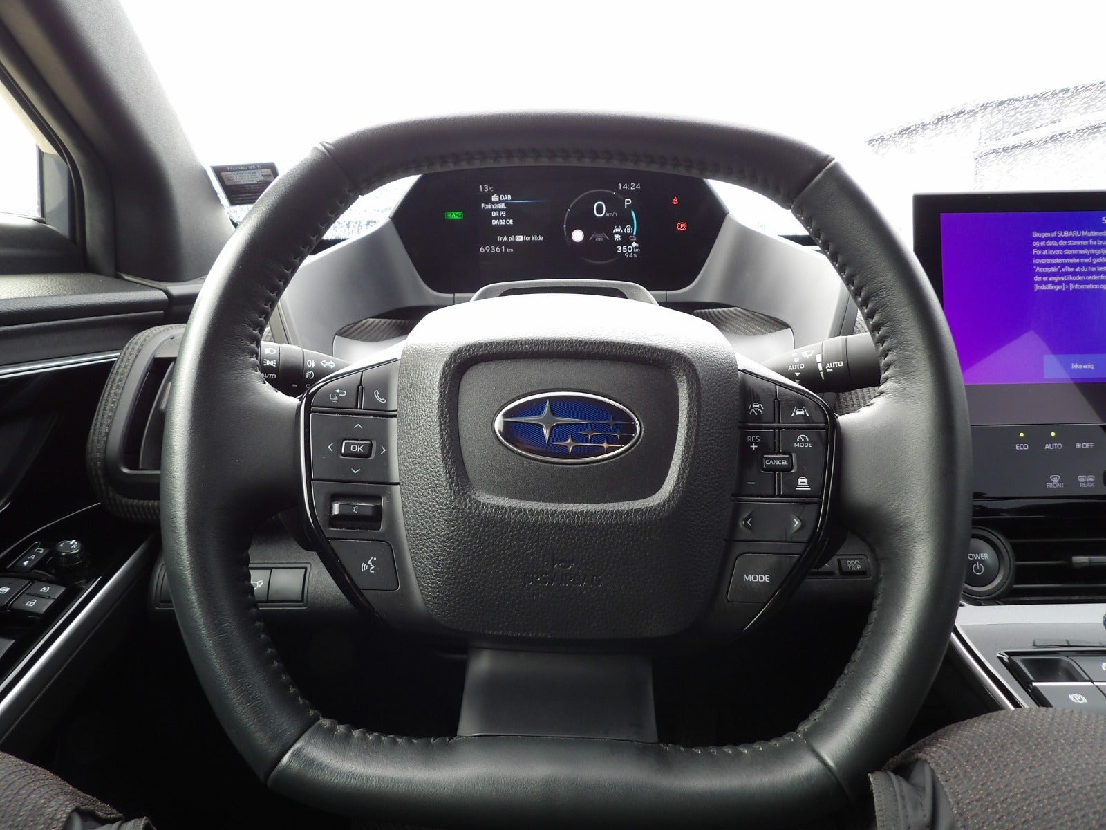 Blå Subaru Solterra fra 2024