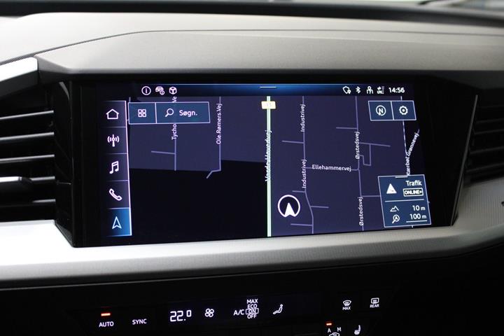 Sort Audi Q4 e-tron fra 2024