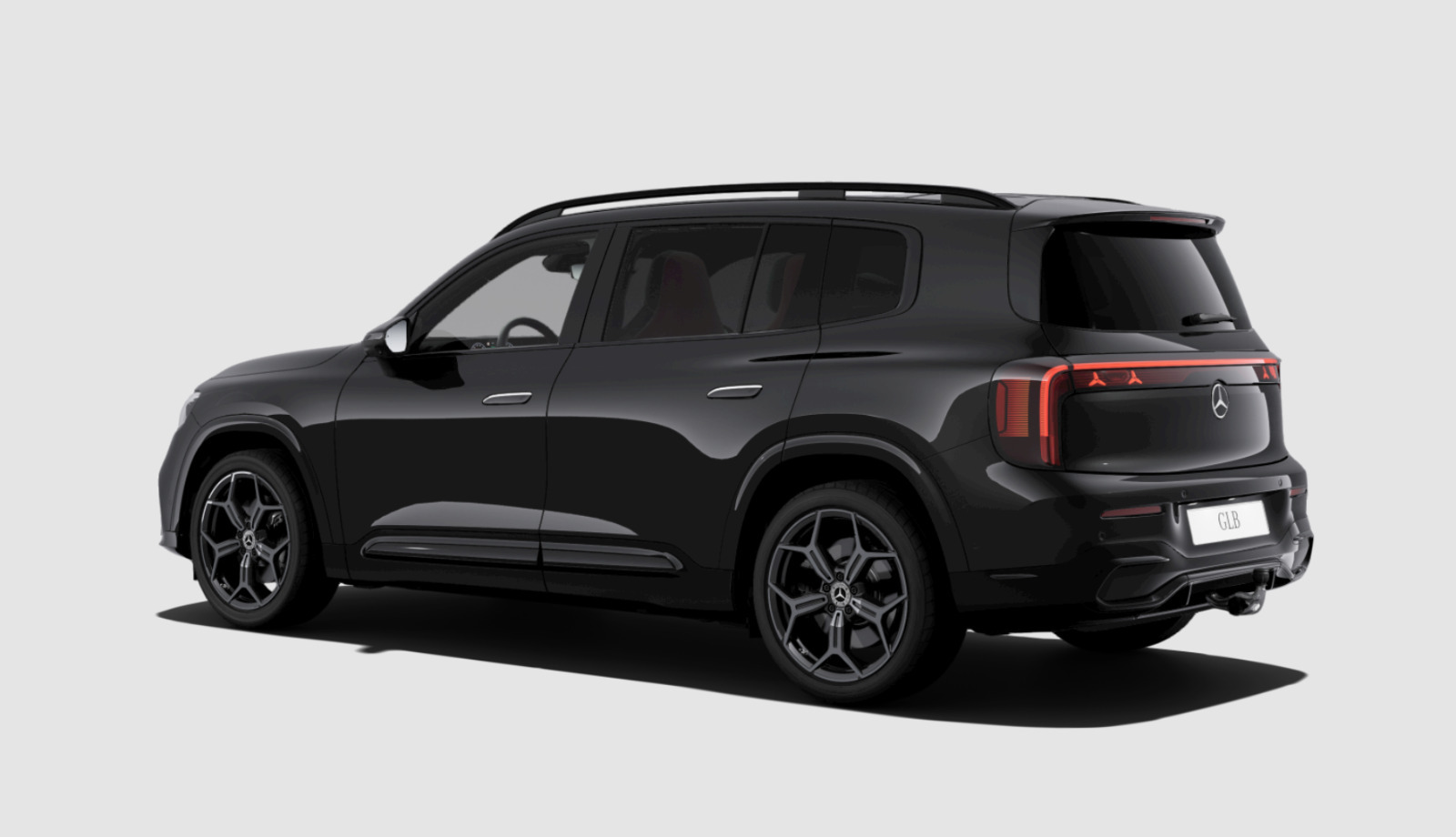 Sort Mercedes GLB250+ fra 2026