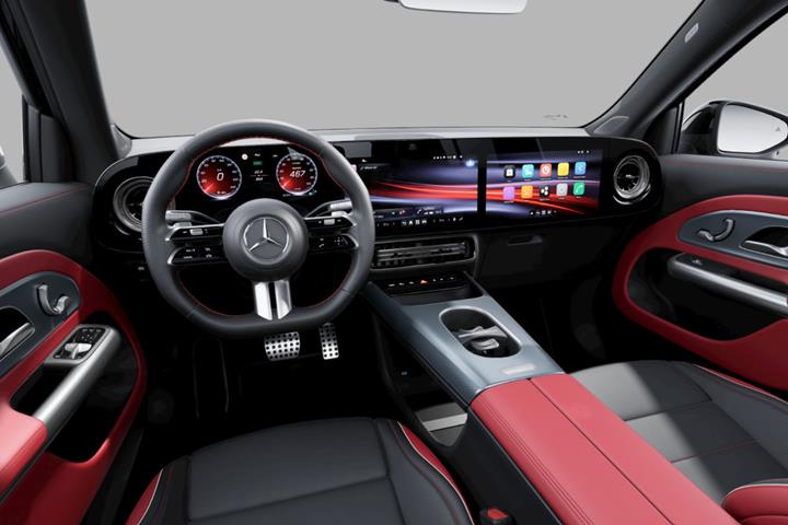 Sort Mercedes GLB250+ fra 2026