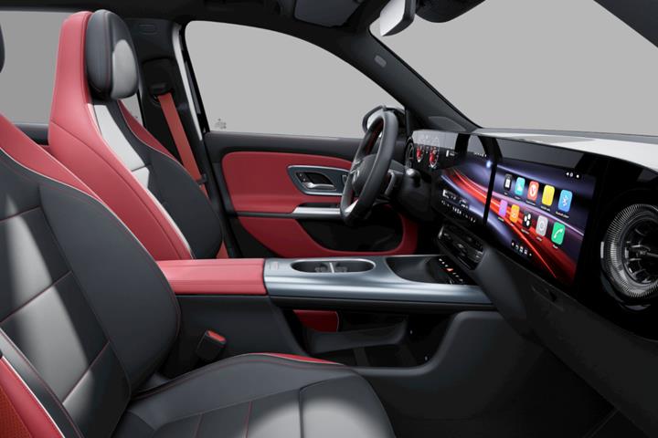 Sort Mercedes GLB250+ fra 2026