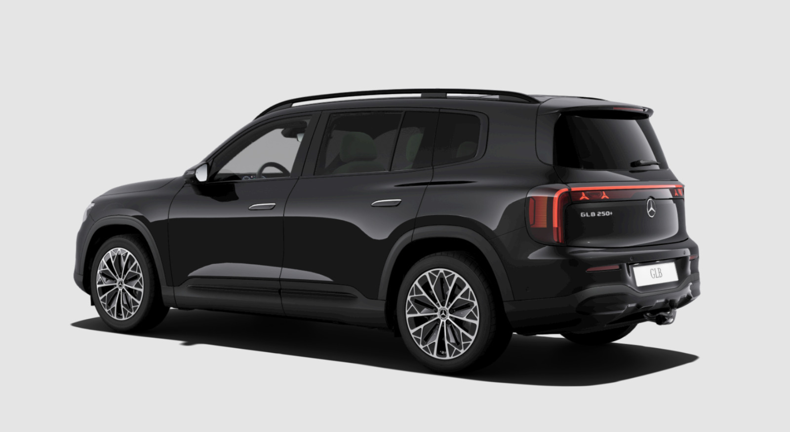 Sort Mercedes GLB250+ fra 2026