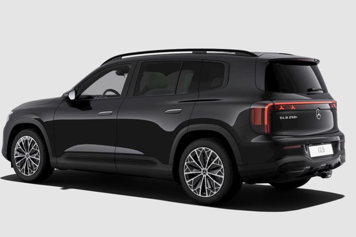 Sort Mercedes GLB250+ fra 2026