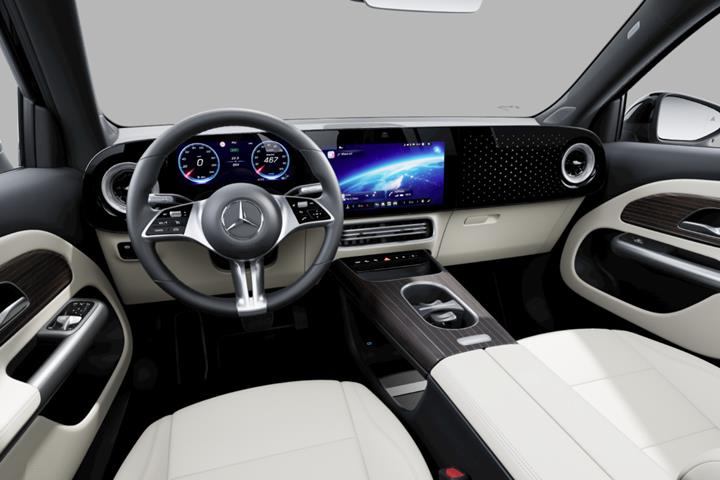 Sort Mercedes GLB250+ fra 2026