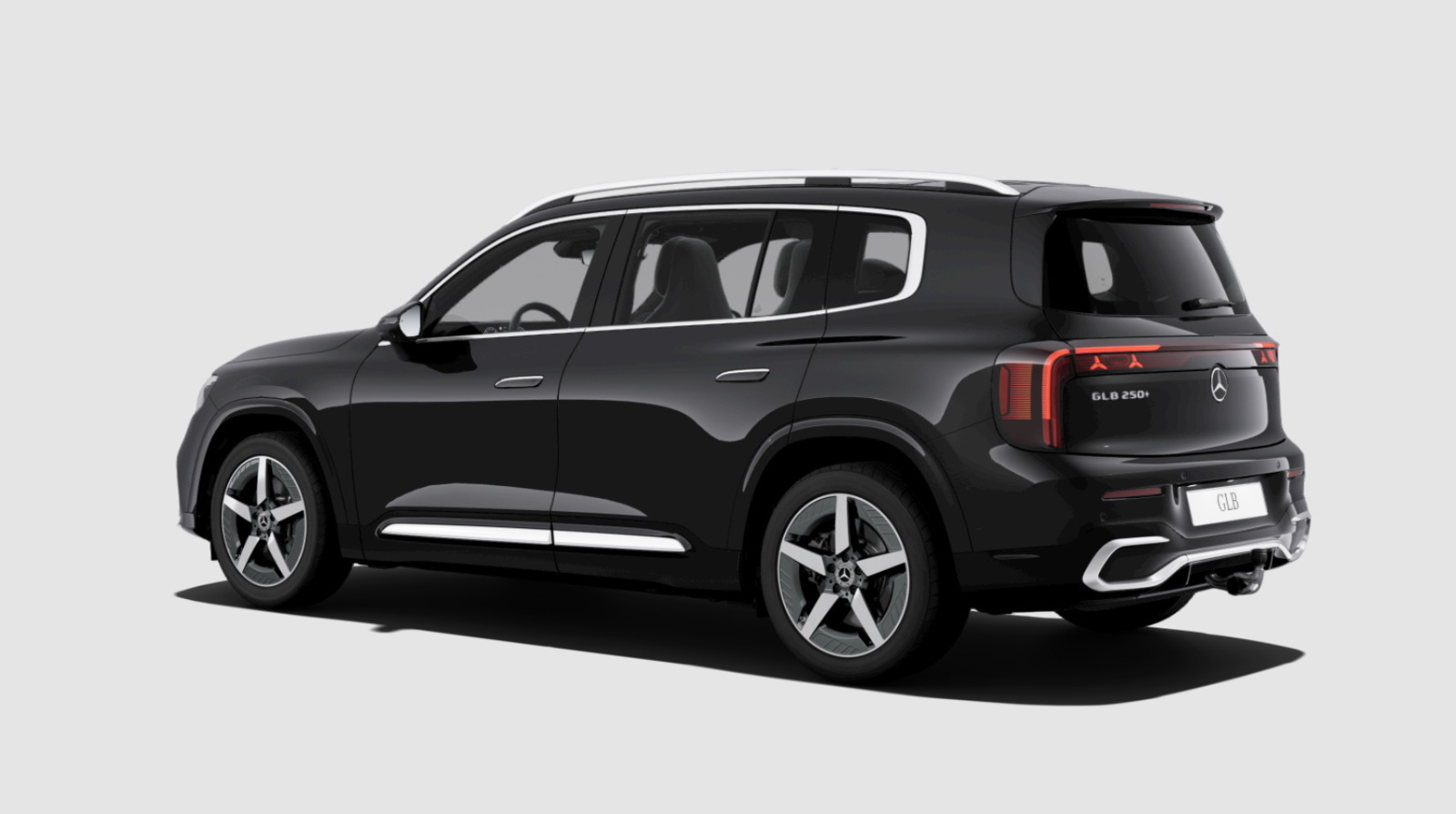 Sort Mercedes GLB250+ fra 2026