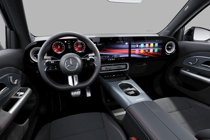 Sort Mercedes GLB250+ fra 2026