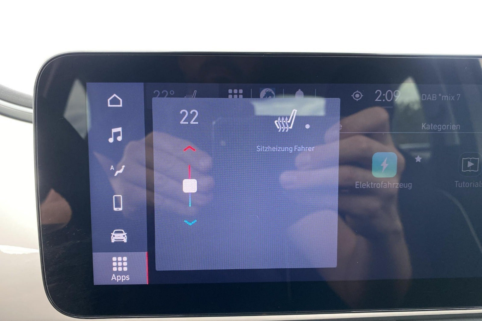 Hvid Fiat 500e fra 2024