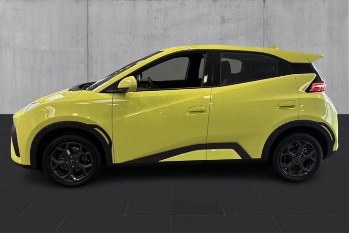 Gul BYD Dolphin Surf fra 2025