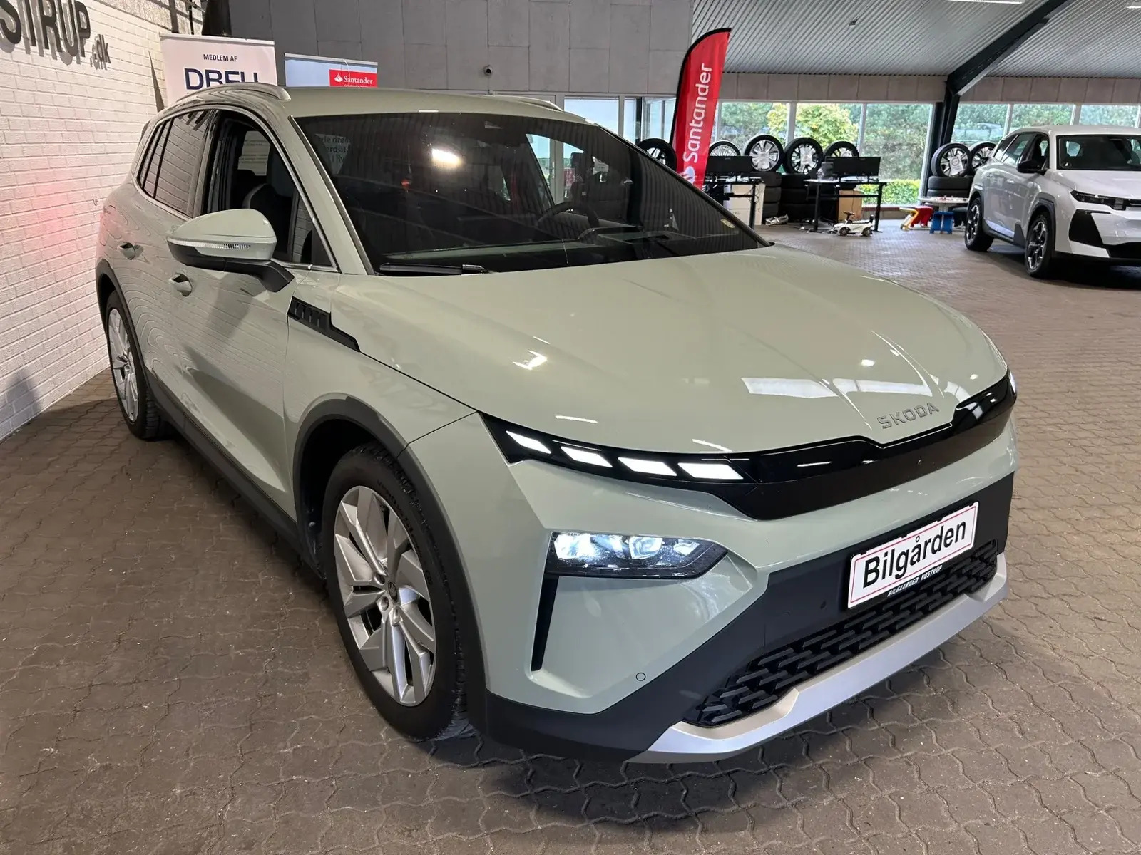 Grøn Skoda Elroq fra 2025