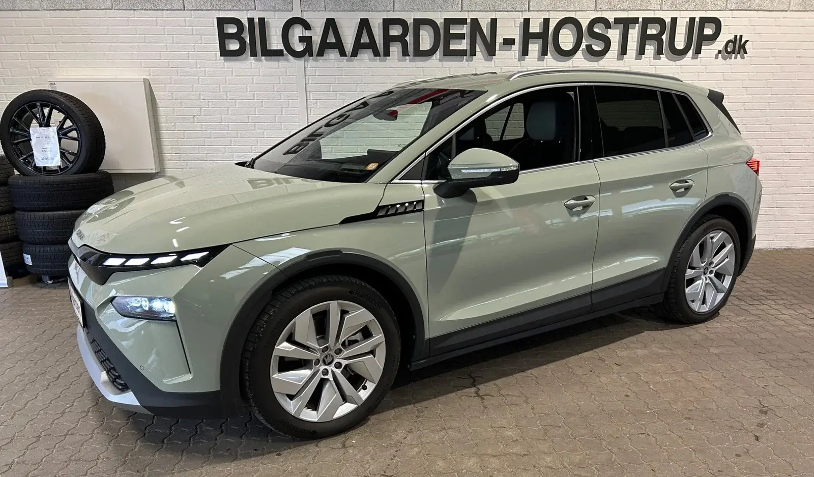 Grøn Skoda Elroq fra 2025