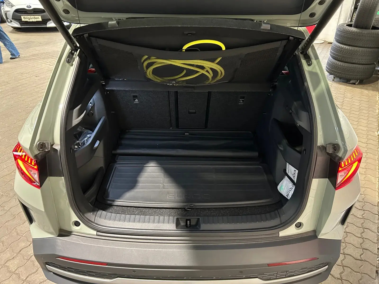 Grøn Skoda Elroq fra 2025