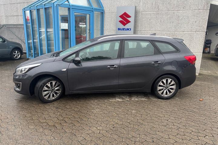 Grå Kia Ceed fra 2018