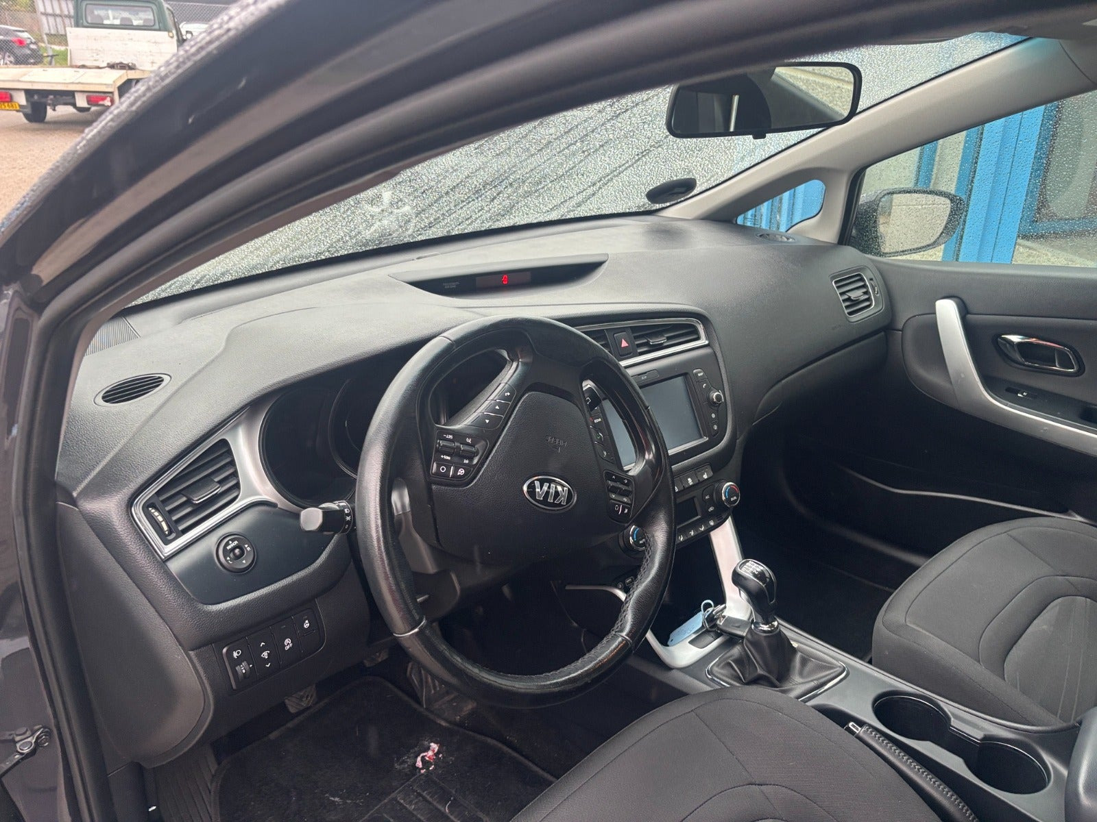 Grå Kia Ceed fra 2018