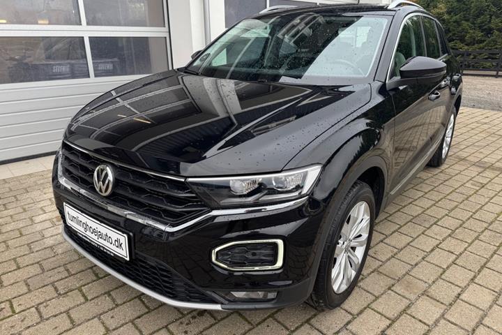 Sort VW T-Roc fra 2019