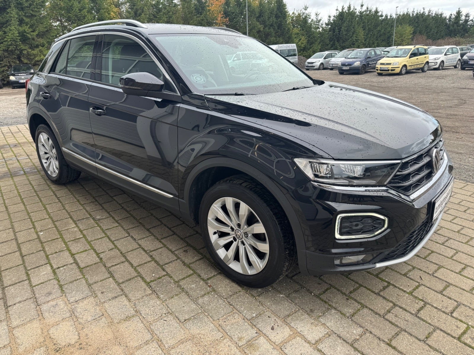 Sort VW T-Roc fra 2019