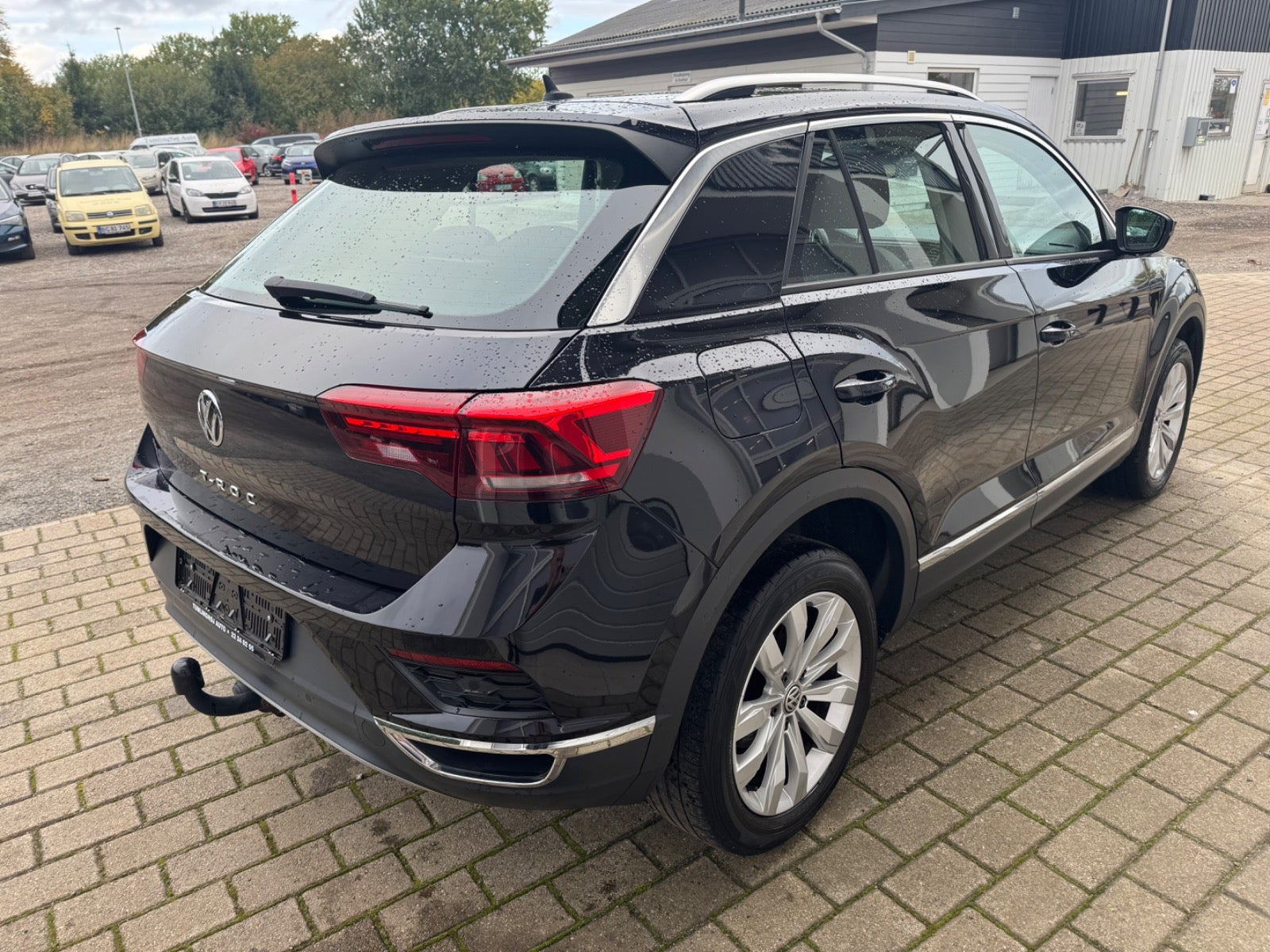 Sort VW T-Roc fra 2019