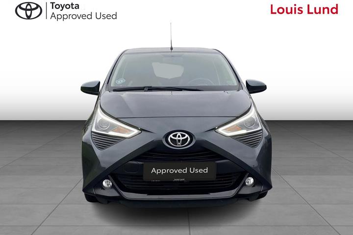 Grå Toyota Aygo fra 2021